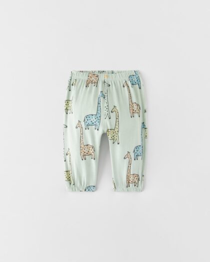 Giraffe Slub Knit Trousers